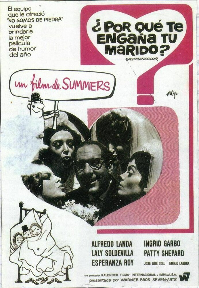 ¿Por qué te engaña tu marido? (1969) постер